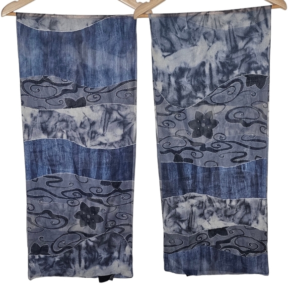 Vintage Tie Rack Art of the Scarf %100 Polyester Scarf Made in Italy - Picture 1 of 6